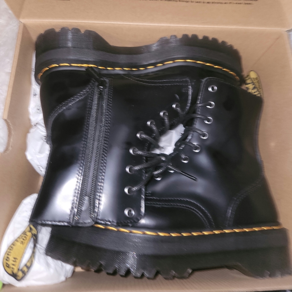 Dr. Marten black boots